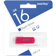 USB - флешка 16Гб SmartBuy Diamond пурпурный SMARTBUY SB16GBDP