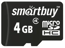 Карта памяти SMARTBUY MicroSD 16GB 4 class SmartBuy
